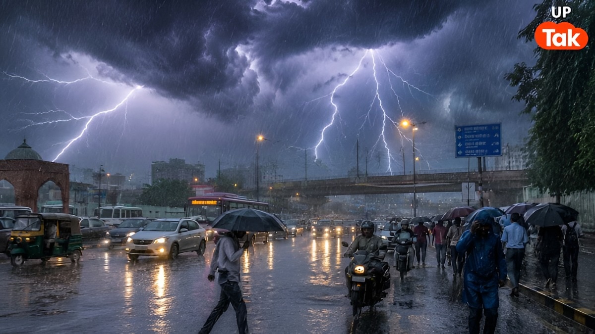 UP Weather: यूपी के इन 24 जिलों में 14 अगस्त को होगी भारी बारिश, मौसम विभाग ने बताया कल कहां-कहां गिर सकती है बिजली