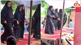 15 अगस्त पर बुर्के में हिंदू छात्राओं से कराया डांस! विवाद हुआ तो स्कूल प्रबंधक रामकृष्ण मौर्या बोले- करोड़ों बार माफी मांगने के लिए तैयार Gonda School Burqa Dance Controversy