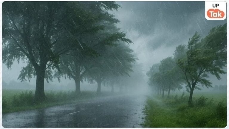 UP Weather: यूपी में कल होगी झमाझम बारिश, इन 9 जिलों में मौसम विभाग ने जारी किया रेड अलर्ट UP Weather Update
