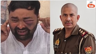 मेरठ के SOG दफ्तर में इंस्पेक्टर अखिलेश गौड़ ने सपा नेता दिग्विजय भाटी को पीटने के बाद कराया था डांस? SSP BBGTS मूर्ति ने ले लिया बड़ा एक्शन Akhilesh Gaur Suspend News