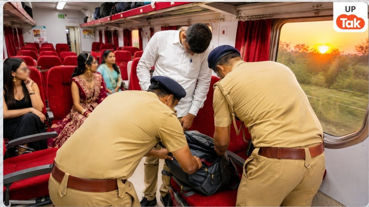 ट्रेन के AC कोच में चल रहा था बड़ा खेल! बलिया रेलवे स्टेशन पर पकड़ा गया राहुल कुमार तो सामने आई ये सच्चाई
