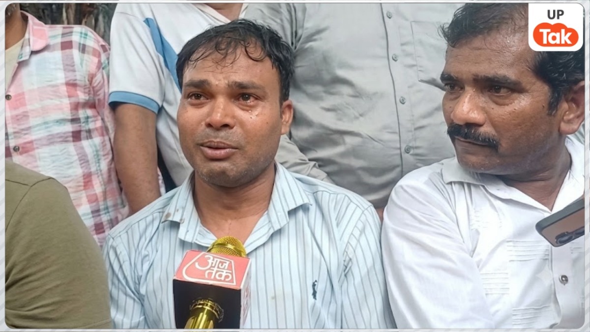 मुझे जो दर्द मिला वही...कौशांबी पटाखा ब्लास्ट में मंजीत ने एक झटके में सब कुछ खो दिया, चीख-चींखकर कर रहे ये मांग