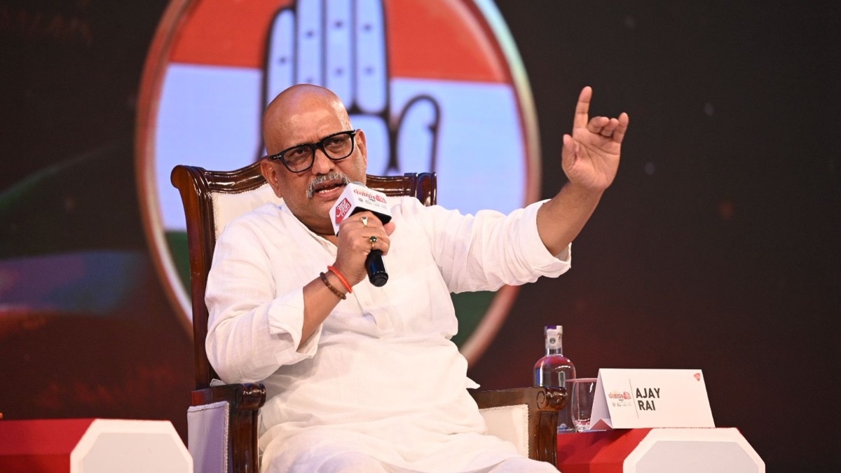  Panchayat Aaj Tak Mathura Ajay Rai congress 