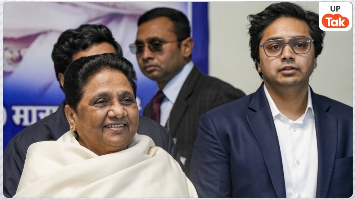 Mayawati on Akash Anand