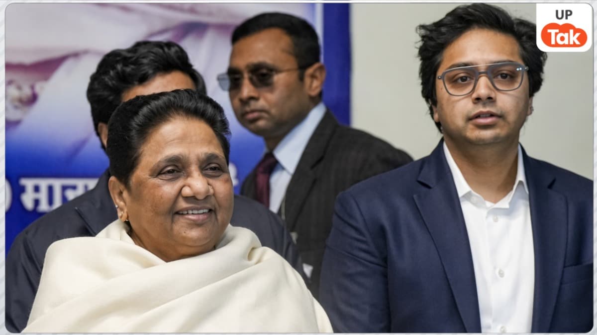 मायावती ने आकाश आनंद को फिर दिया बड़ा झटका! बोलीं- 'मैच्योर होने की जरुरत, नहीं मिलेगी बड़ी जिम्मेदारी' Mayawati on Akash Anand