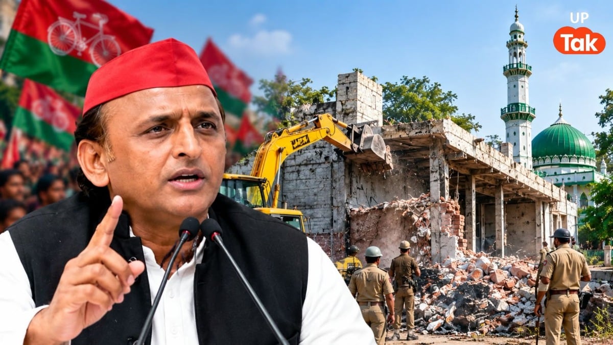 Opinion: संविधान की दुहाई, कानून की अनदेखी! सहारनपुर पर सपा की वोटबैंक सियासत का सच Saharanpur Mosque Demolition