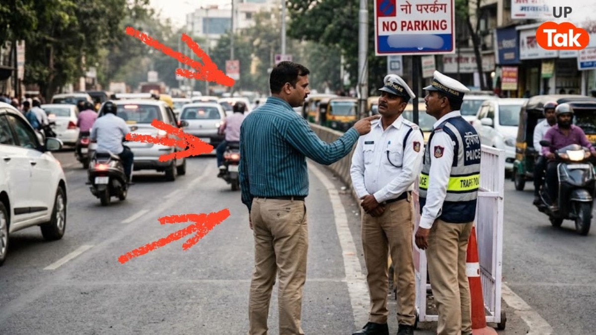 '1 मिनट में मुकदमा करा दूंगा...' आगरा में असली पुलिसकर्मियों को रौब दिखाने लगा फर्जी इंस्पेक्टर, एक सवाल पर खुली पोल
