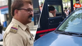 आजमगढ़ में दरोगा संतोष यादव और खुद को BJP नेता कहने वाला शख्स आए आमने-सामने! खूब हई बहसबाजी, पुलिस ने बताया पूरा मामला Azamgarh Sub inspector Santosh Singh Yadav News