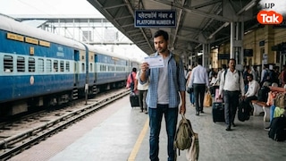 क्या कन्फर्म टिकट न मिलने पर ₹10 का प्लेटफॉर्म टिकट लेकर कर सकते हैं ट्रेन यात्रा? रेलवे का नियम जान लीजिए UP Tak