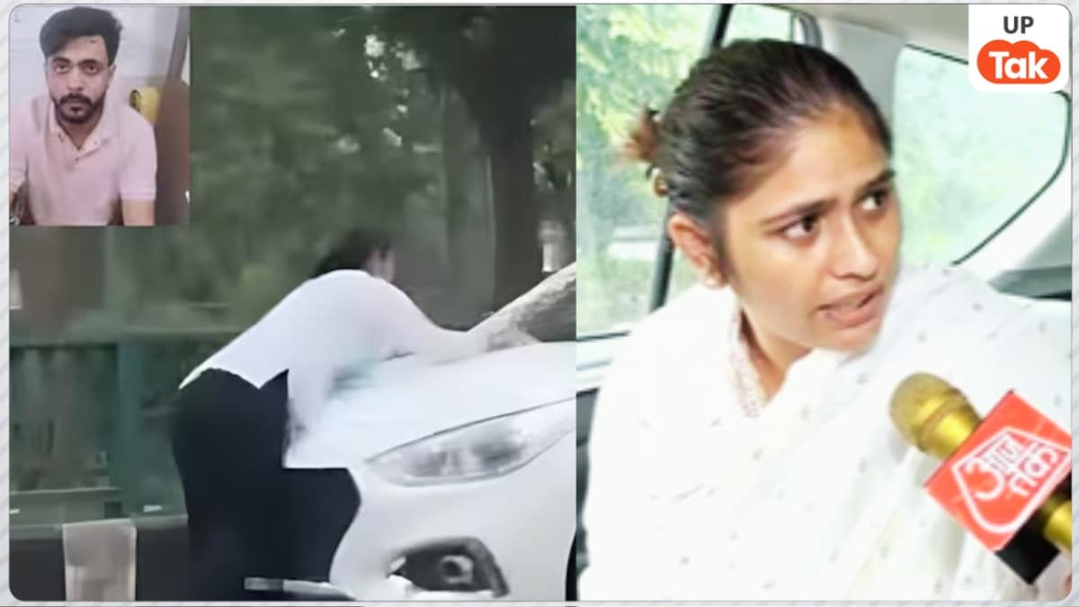 मार दो **@%# को जो होगा देखा जाएगा... लखनऊ में शाहनवाज ने कार की बोनट से जिस लड़की को घसीटा उसने सामने आकर बताई एक-एक बात Lucknow News