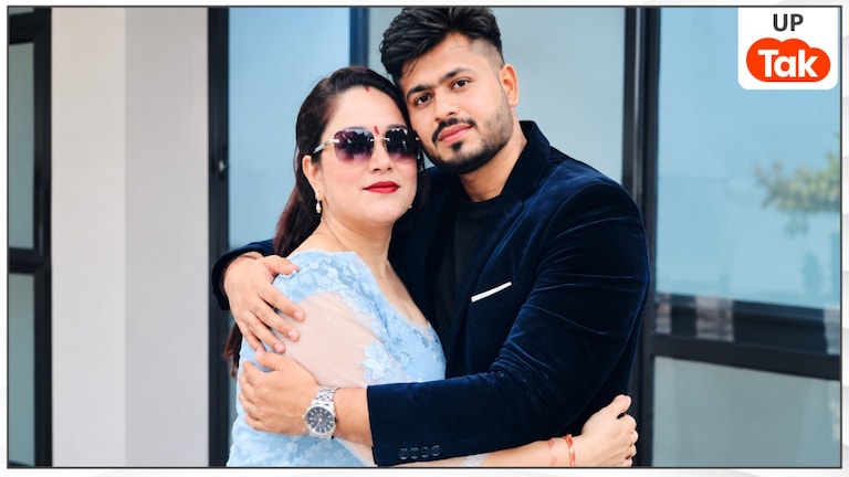एक झपकी और सब कुछ खत्म... पत्नी के जन्मदिन पर बांके बिहारी के दर्शन के लिए निकले थे अंशु, बीच रास्ते में हो गई मोनिका की मौत Photo: Monika and Anshu