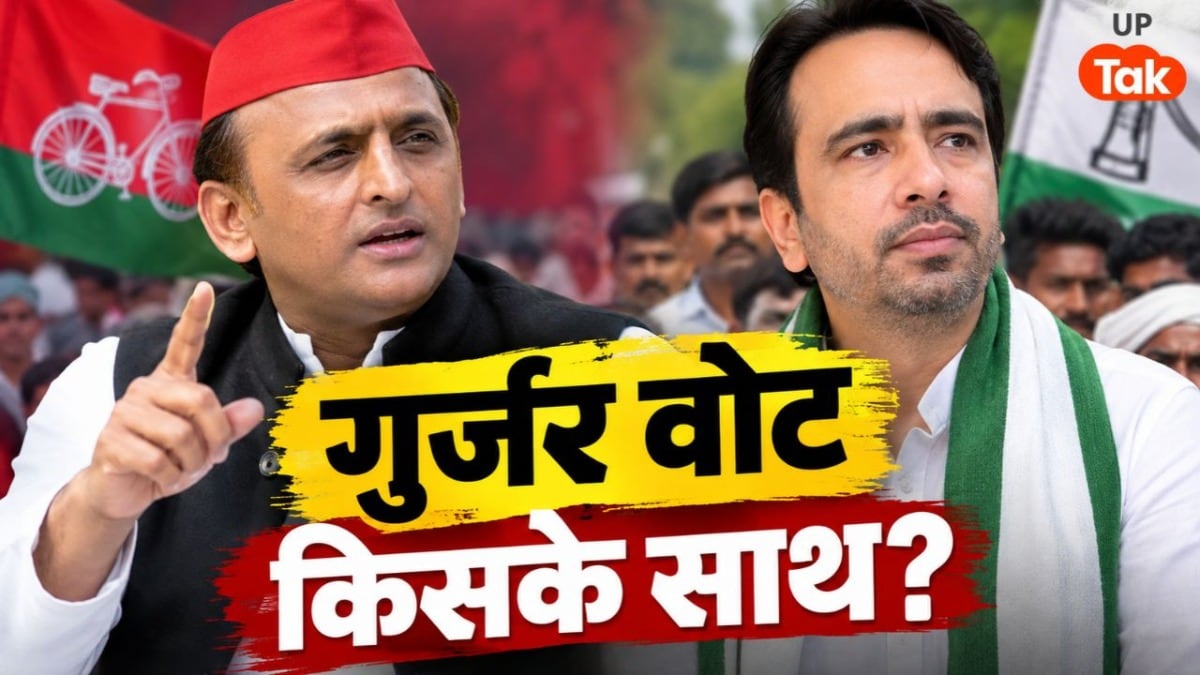 अखिलेश-जयंत की लड़ाई में किसके साथ हैं गुर्जर? जानिए पश्चिम यूपी का नया सियासी समीकरण UP Tak