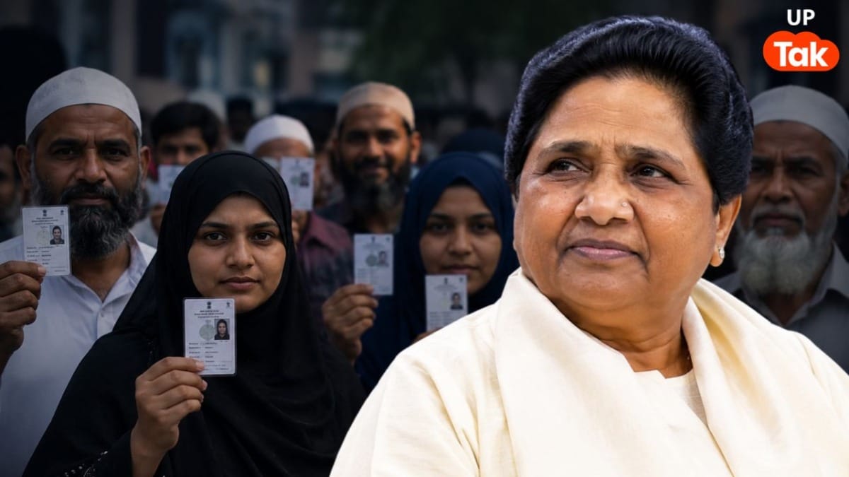 'ठीक वैसे ही जैसे ब्राह्मणों ने...', यूपी चुनाव से पहले मायावती ने मुस्लिम वोट को लेकर दिया बड़ा बयान UP Tak