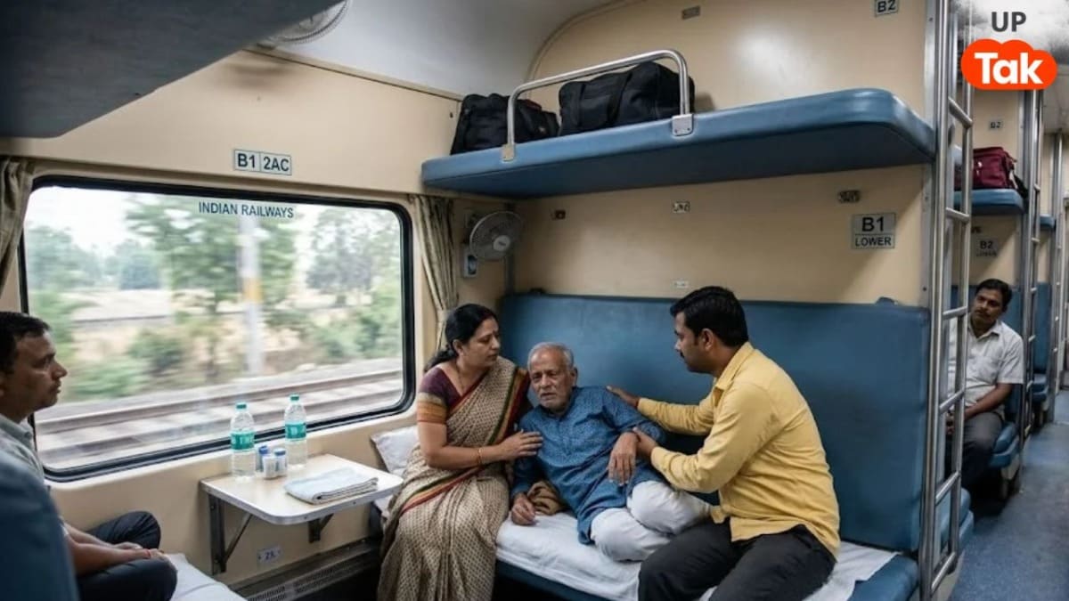 ट्रेन में अचानक बिगड़ जाए तबीयत तो क्या करें? स्टेशन आने का मत करना इंतजार, ये नंबर अभी कर लें नोट UP Tak