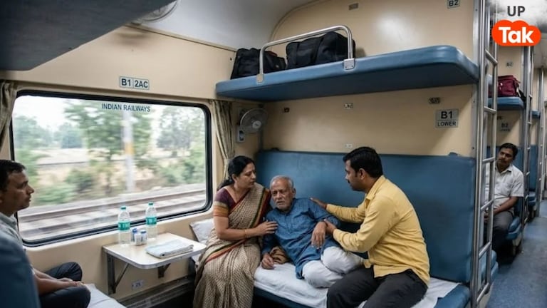 ट्रेन में अचानक बिगड़ जाए तबीयत तो क्या करें? स्टेशन आने का मत करना इंतजार, ये नंबर अभी कर लें नोट UP Tak