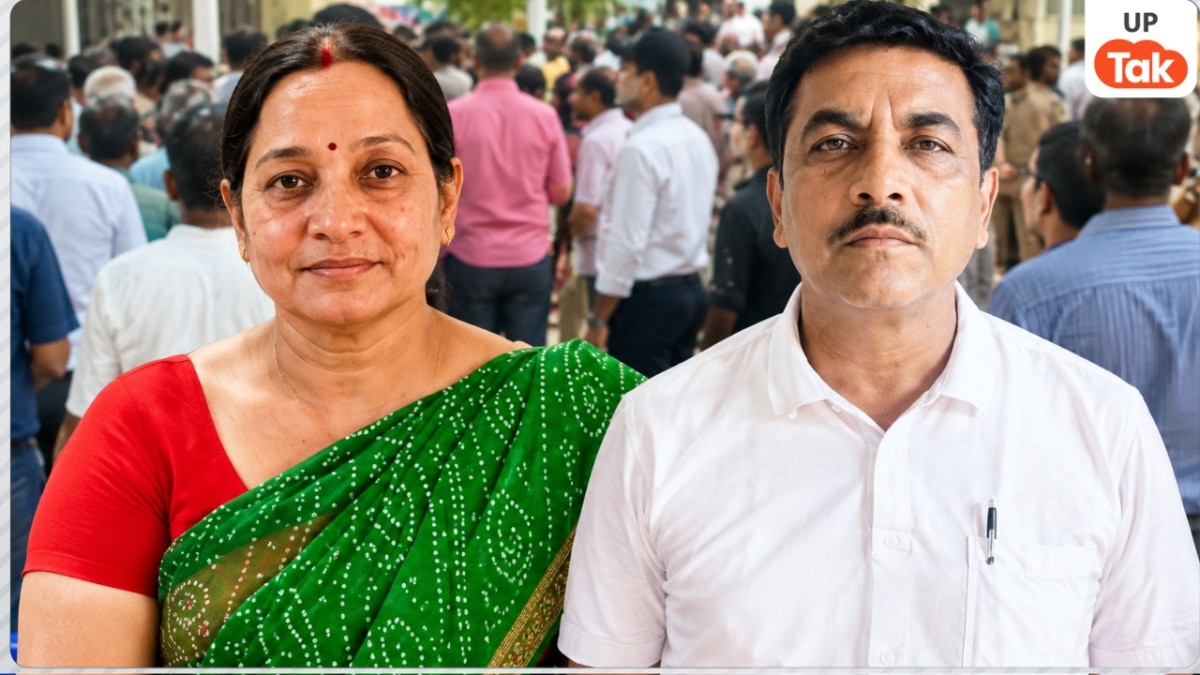 सुल्तानपुर स्कूल में सरकारी हेडमास्टर मुकेश सिंह और पत्नी विनीता की हत्या के पीछे कौन? आसपास में पड़ा मिला फावड़ा-कुल्हाड़ी