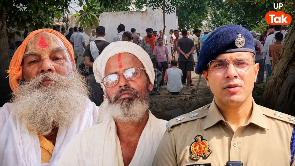 शाहजहांपुर में 2 साधुओं की मौत पर SP सौरभ दीक्षित का बयान, मंदिर के बाहर मिले जले हुए शव