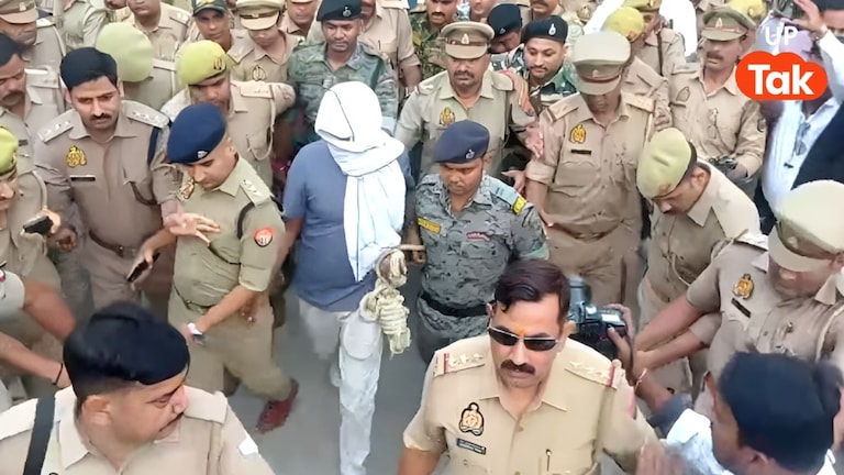 उमेश पाल हत्याकांड में अरमान बिहारी की कोर्ट में हुई पेशी, 22 मिनट की सुनवाई के बाद भेजा गया बिहार Arman Bihari