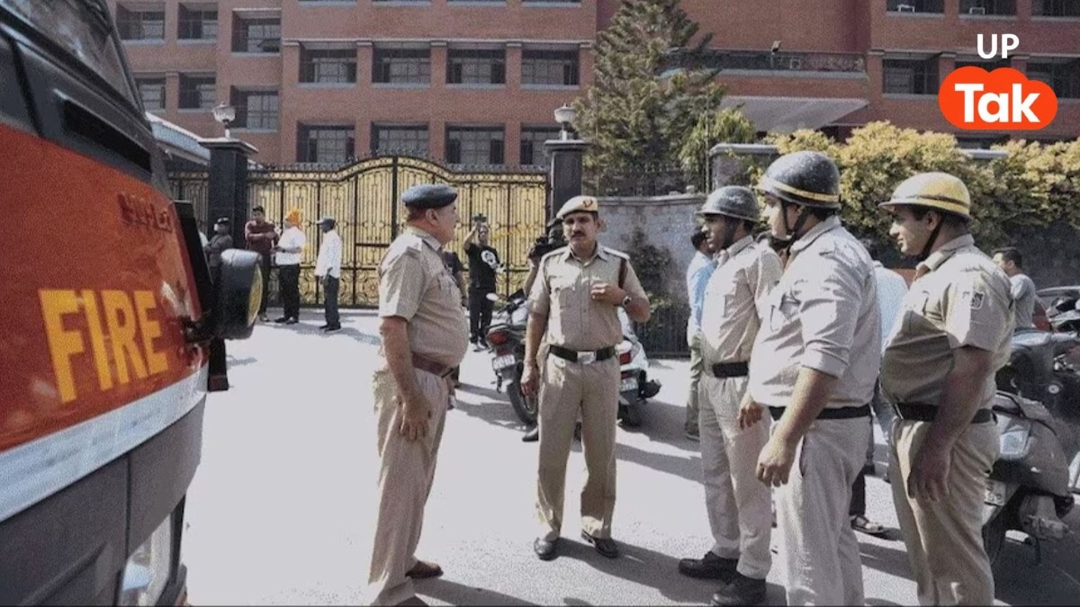 Noida School Bomb Threat News
