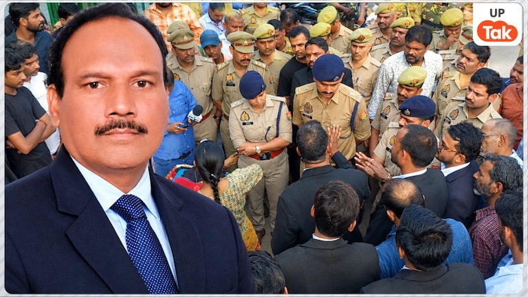 प्रयागराज में वकील सतीश चंद्र श्रीवास्तव की गोली मारकर हत्या, जमीन विवाद को लेकर हुई ये वारदात Prayagraj Crime News
