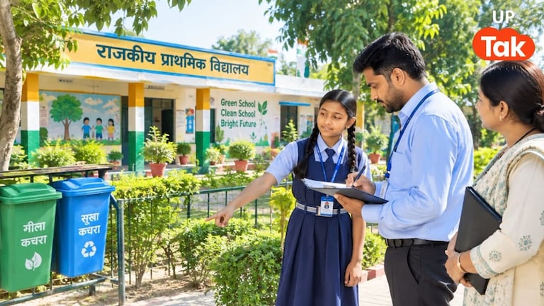 योगी सरकार में स्वच्छ-हरित विद्यालयों पर जोर, यूपी के 1.88 लाख स्कूलों का स्व-मूल्यांकन पूरा Swachh Evam Harit Vidyalaya Rating