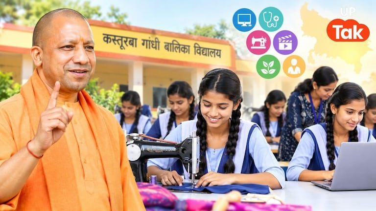 योगी सरकार का फोकस, प्रोजेक्ट प्रवीण के तहत 71 कस्तूरबा विद्यालयों की 2,672 छात्राओं को मिलेगा कौशल प्रशिक्षण Yogi government Project Praveen