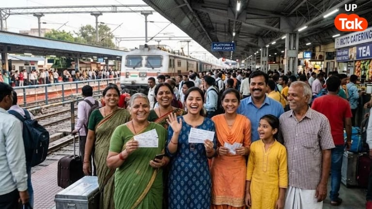 दिवाली से ठीक पहले ट्रेन टिकट पर बदला नियम, रेलवे स्टेशन के काउंटर से टिकट खरीदने वालों के लिए खुशखबरी! UPTak