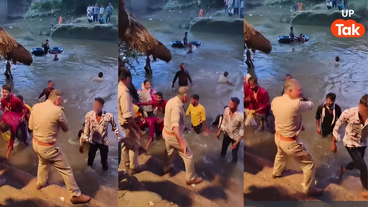 बाराबंकी में मूर्ति विसर्जन से लौट रहे भक्तों पर दरोगा ने बरसाए थप्पड़-लात! VIDEO वायरल होते ही SP रवीना त्यागी ने लिया एक्शन