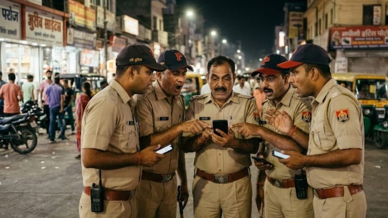 बिजनौर पुलिस के WhatsApp ग्रुप में पहुंच गया SHO साहब का 'MMS'! देखते ही पुलिसवाले रह गए शॉक्ड UPTak