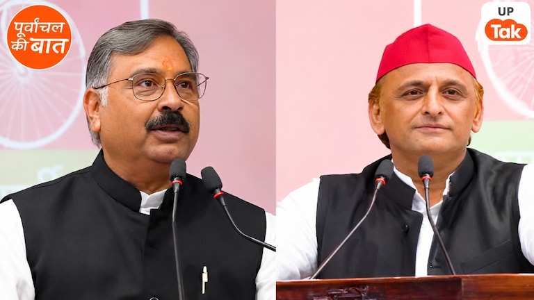 गोरखपुर से हार के बावजूद अखिलेश यादव के खास बने 'संजयन त्रिपाठी', गदगद होकर बोले- 'पूरा जीवन सपा प्रमुख को समर्पित' Akhilesh Yadav and Sanjay Tripathi
