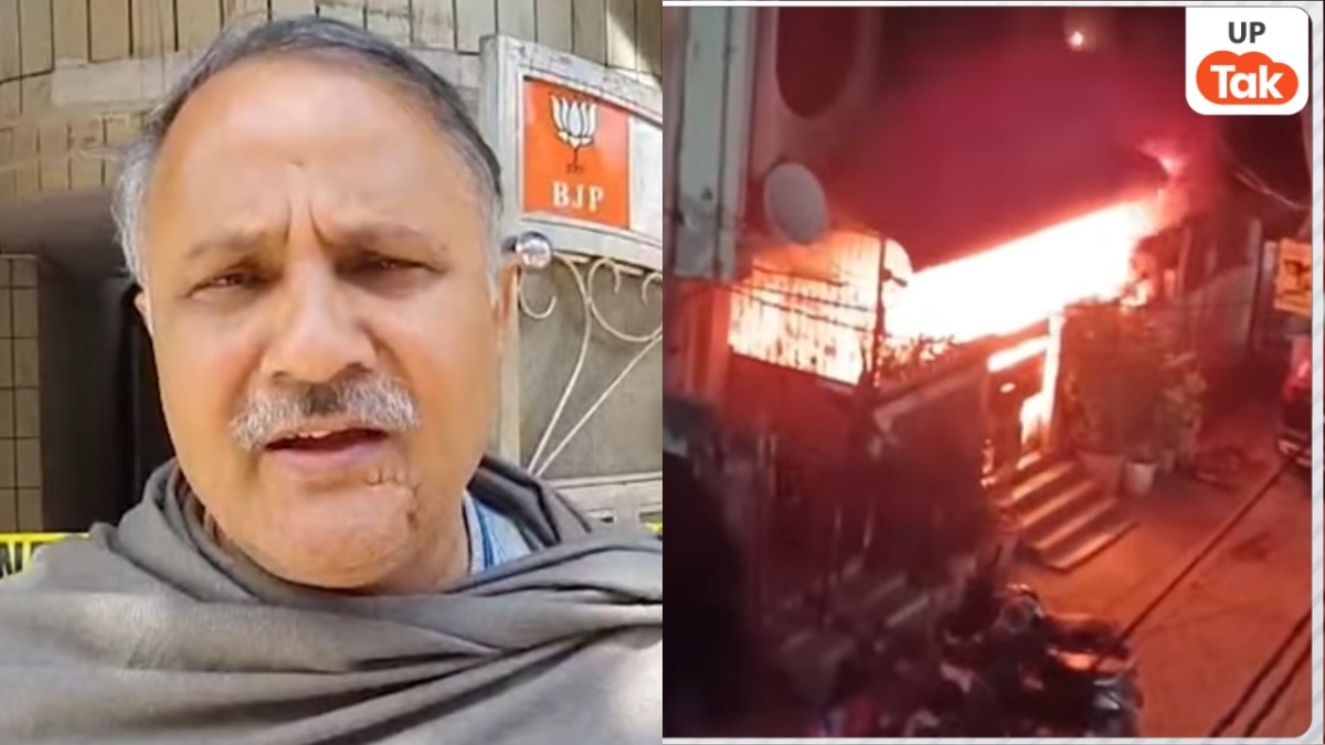 गाजियाबाद में बीजेपी नेता के घर एक के बाद एक कई धमाके से हिला मोहल्ला, पड़ोसी के छत पर कूदकर बचाई जान UP Tak