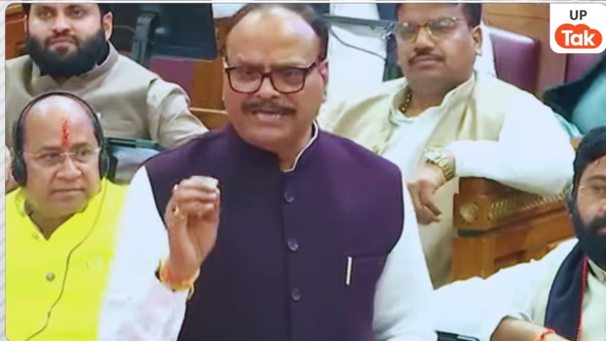 यूपी विधानसभा में तरल पेय पदार्थों पर चर्चा, पीने की भी हुई बात तो दिखा ऐसा नजारा!