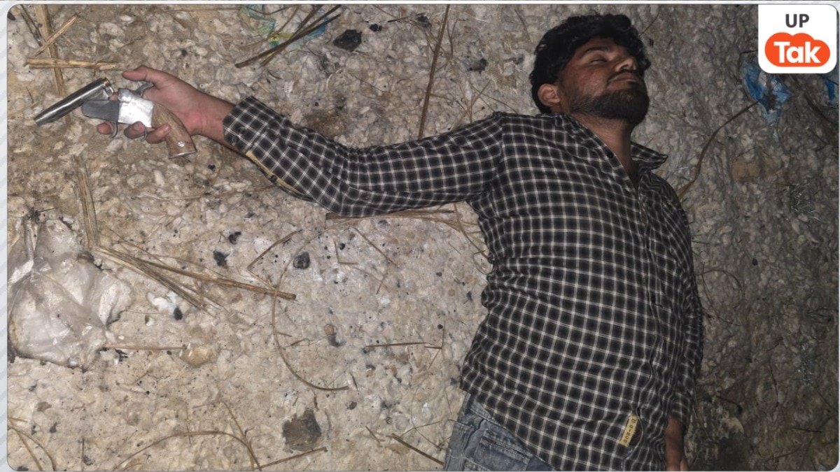 ग्रेटर नोएडा में नितिन नागर को गोलियों से भूनने वाले मोनू का पुलिस ने कर दिया ये हाल, अब जीवन भर पछताएगा