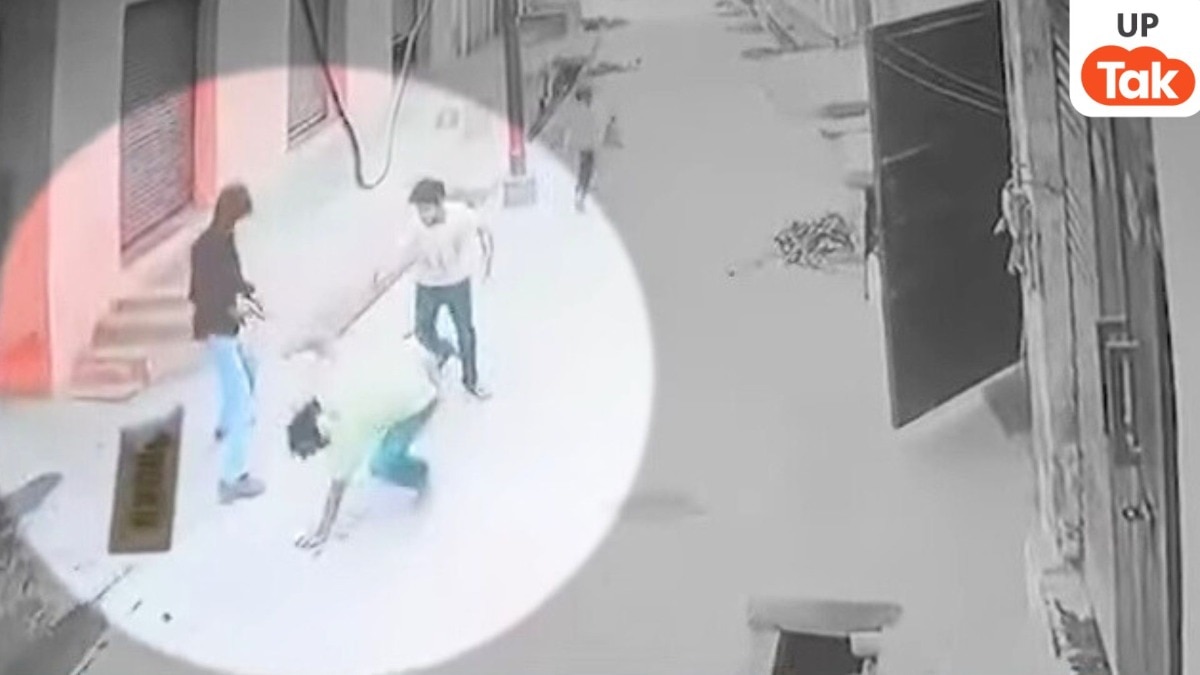 ग्रेटर नोएडा में दौड़ा-दौड़ाकर मारी गई नितिन नागर को गोली, CCTV में कैद हुआ हत्याकांड का खौफनाक वीडियो