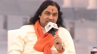 गैस बनाम चूल्हे की रोटी... कथावाचक देवकी नंदन ठाकुर के बयान से छिड़ी रार, फिर अखिलेश ने कही ये बात Sahitya Aaj tak Devki Nandan Thakur