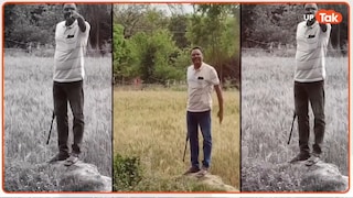 बंदूक लेकर ऐसी दबंगई पहले कभी नहीं देखी होगी! सुल्तानपुर में पूर्व प्रधान अशोक वर्मा ने सरकारी मजदूरों को ऐसे धमकाया UP Tak