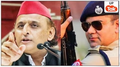 IPS अजय पाल शर्मा के वीडियो पर भड़के अखिलेश यादव ने अधिकारी को जमकर सुना दिया