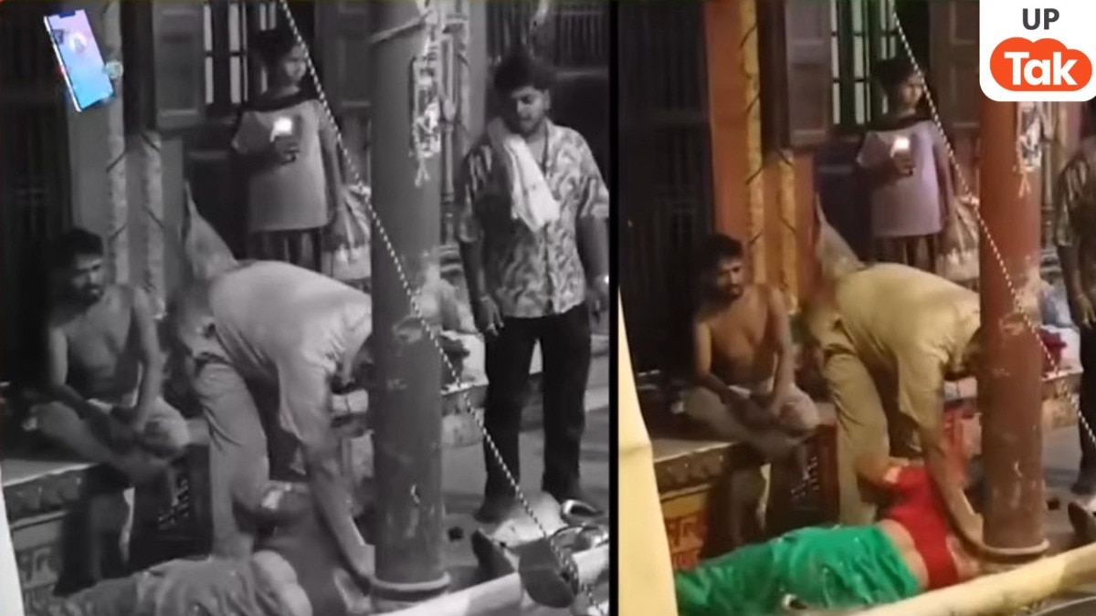 वाराणसी में महिला को पीटते दिखा पुलिसकर्मी, वीडियो वायरल होते ही मच गया बवाल...क्या हुआ?