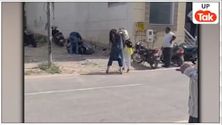 आगरा में 'पति, पत्नी और वो' का बीच सड़क पर ड्रामा... चप्पल-थप्पड़ चले, वीडियो हुआ वायरल UP News