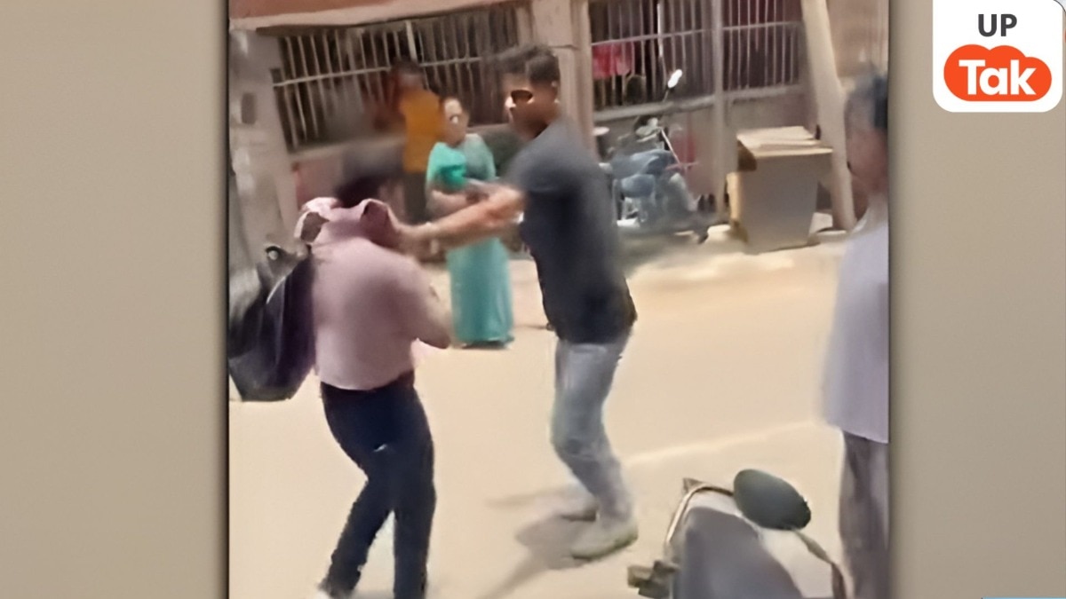 गाजियाबाद में पत्नी को होटल में कथित बॉयफ्रेंड संग देख भड़का पति...फिर बीच सड़क पर कर दिया ये कांड 