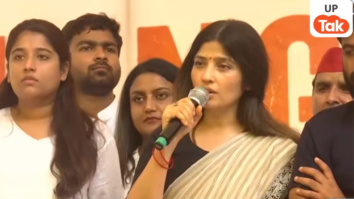 सोनम वांगचुक से मिलनी पहुचंही डिंपल यादव ने मंच से दिया बड़ा बयान, बोलीं- 'मैं मां हूं, अखिलेश पिता हैं... छात्रों का दर्द समझते हैं'