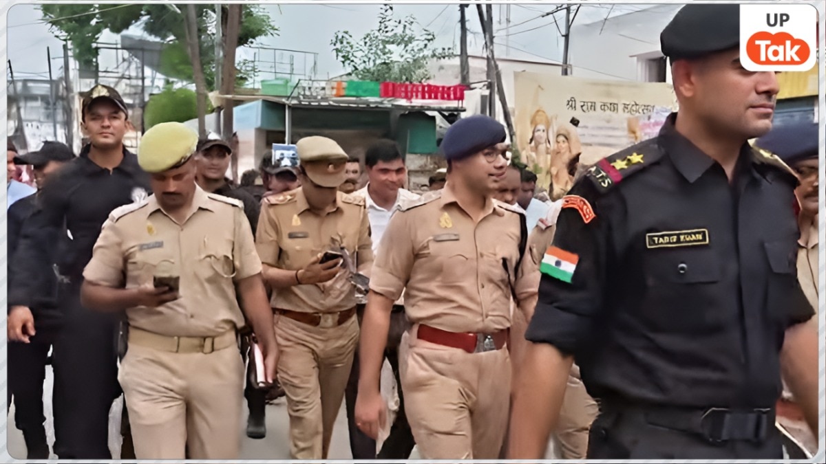 कांवड़ यात्रा के लिए मुजफ्फरनगर में भारी पुलिस बल तैनात, ड्रोन और फेस रिकॉग्निशन कैमरों से होगी 24 घंटे निगरानी