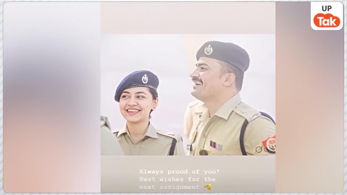 संभल से विदाई पर भावुक हुए ‘सुपर कॉप’ के.के. बिश्नोई, IPS पत्नी अंशिका ने किया ये इमोशनल पोस्ट