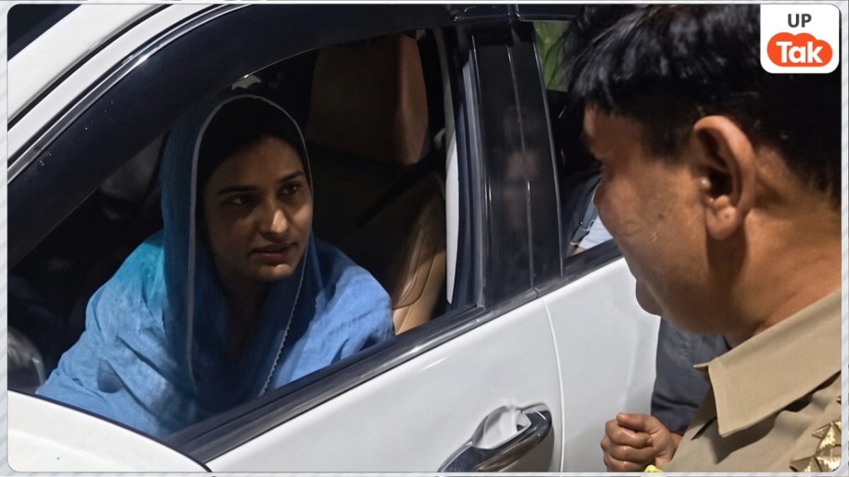 सहारनपुर जाने से पहले इकरा हसन हाउस अरेस्ट, पुलिस से हुई तीखी बहस, जानें क्या है पूरा मामला