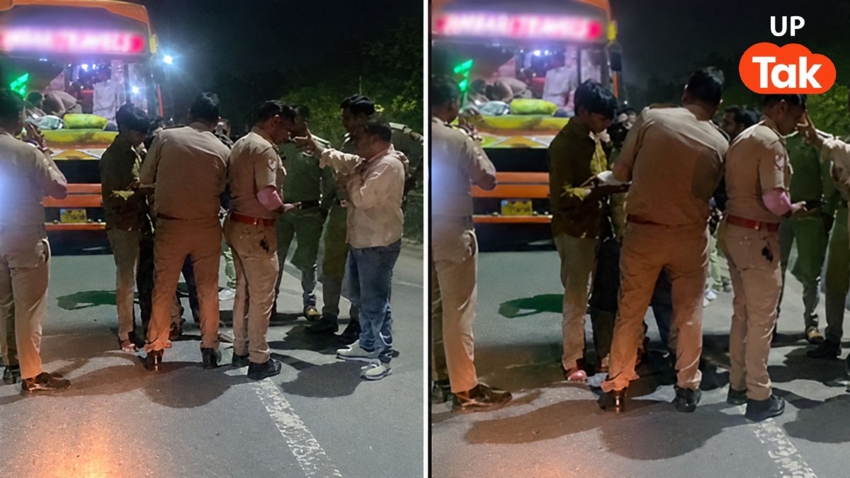 दिल्ली-मेरठ एक्सप्रेसवे पर टूरिस्ट बस का पीछा कर की ताबड़तोड़ फायरिंग, अवैध वसूली के लिए बस को निशाना बना चलाई 7 राउंड गोलियां!