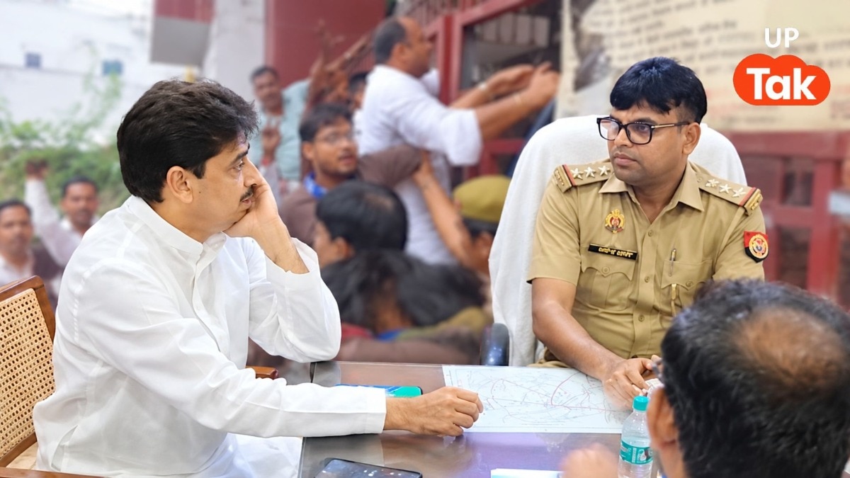 सहारनपुर में कांग्रेस प्रदर्शन के बाद पुलिस एक्शन पर भड़के इमरान मसूद, SP ऑफिस पहुंचकर बोले- प्रदर्शन करना हमारा अधिकार