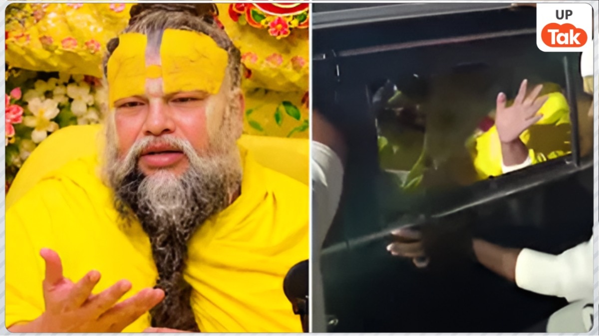 शिष्य रसिक दुलारी शरण की मौत के बाद राधा केली कुंज पहुंचे प्रेमानंद महाराज, आश्रम छोड़ने की अफवाहों पर लगा ब्रेक