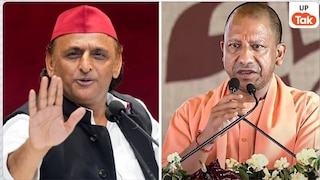 अखिलेश यादव का दावा- BJP के 150 विधायकों के कट सकते हैं टिकट, सहयोगियों को मिलेंगी 60 सीटें? Akhilesh Yadav and CM Yogi