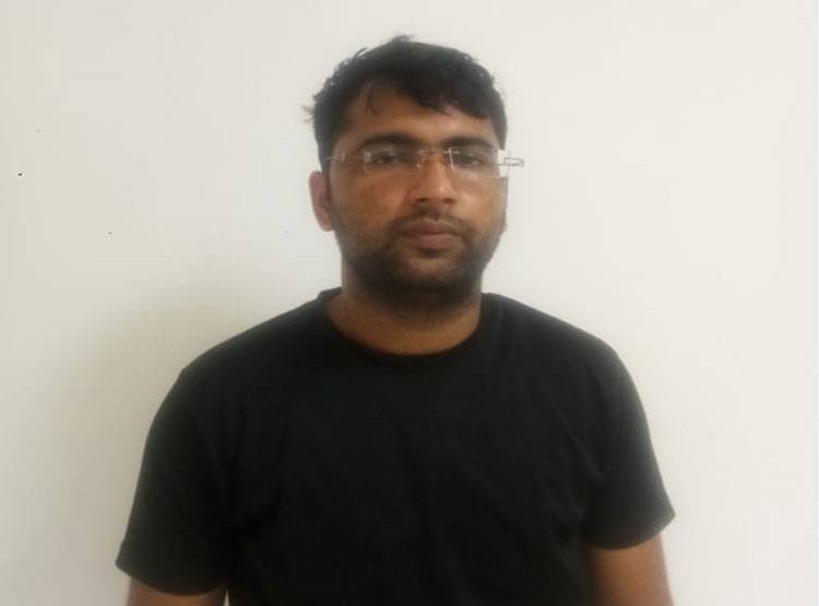 आरोपी राकेश जांगिड़ (फोटो- अरविंद)