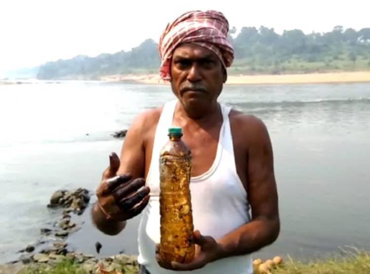 झारखंड: दामोदर नदी में खतरनाक स्तर पर बह रहा वेस्ट, रोकी गई पानी की सप्लाई - jharkhand mineral area development authority stopped water supply in jharia after chemical effluent found in damodar